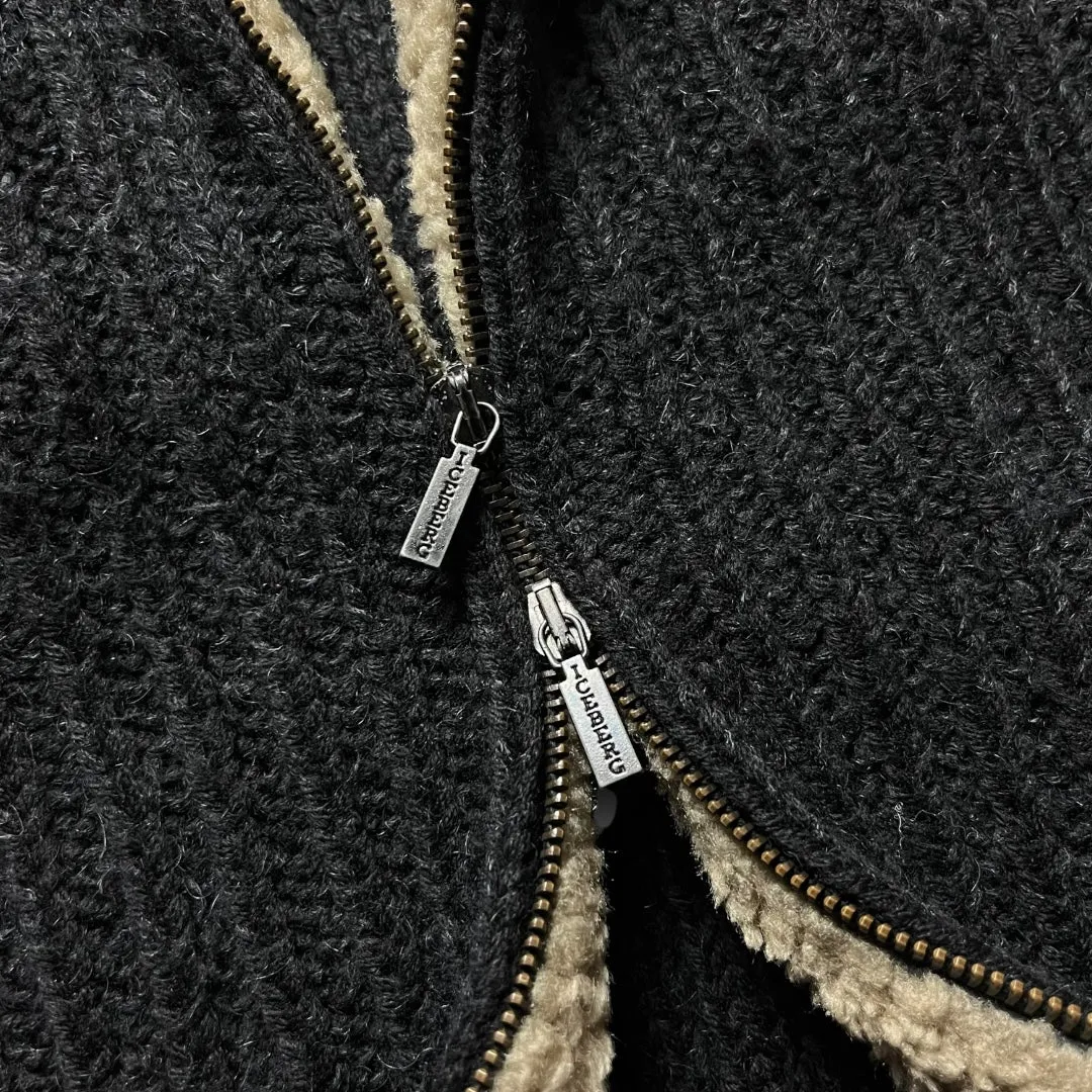 Iceberg Sherpa Zip-Up Knit (1990s)