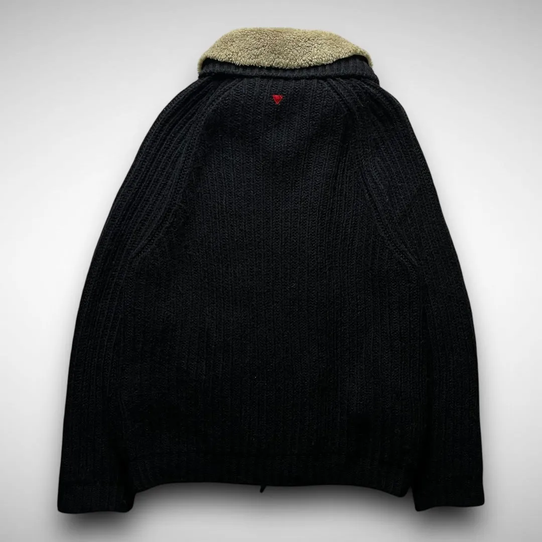 Iceberg Sherpa Zip-Up Knit (1990s)