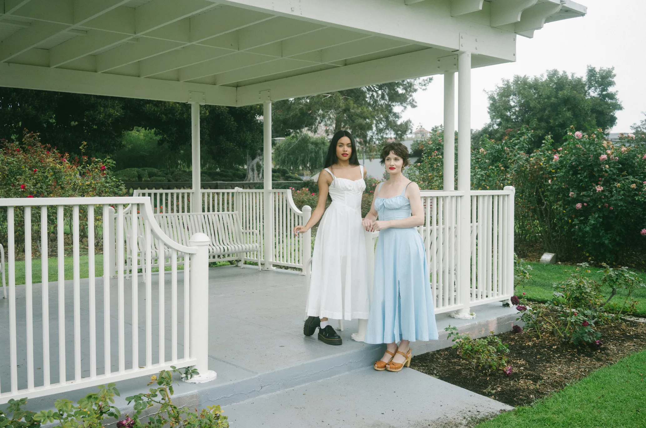 Josephine Dress in Sky
