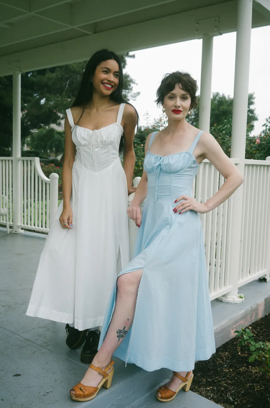 Josephine Dress in Sky