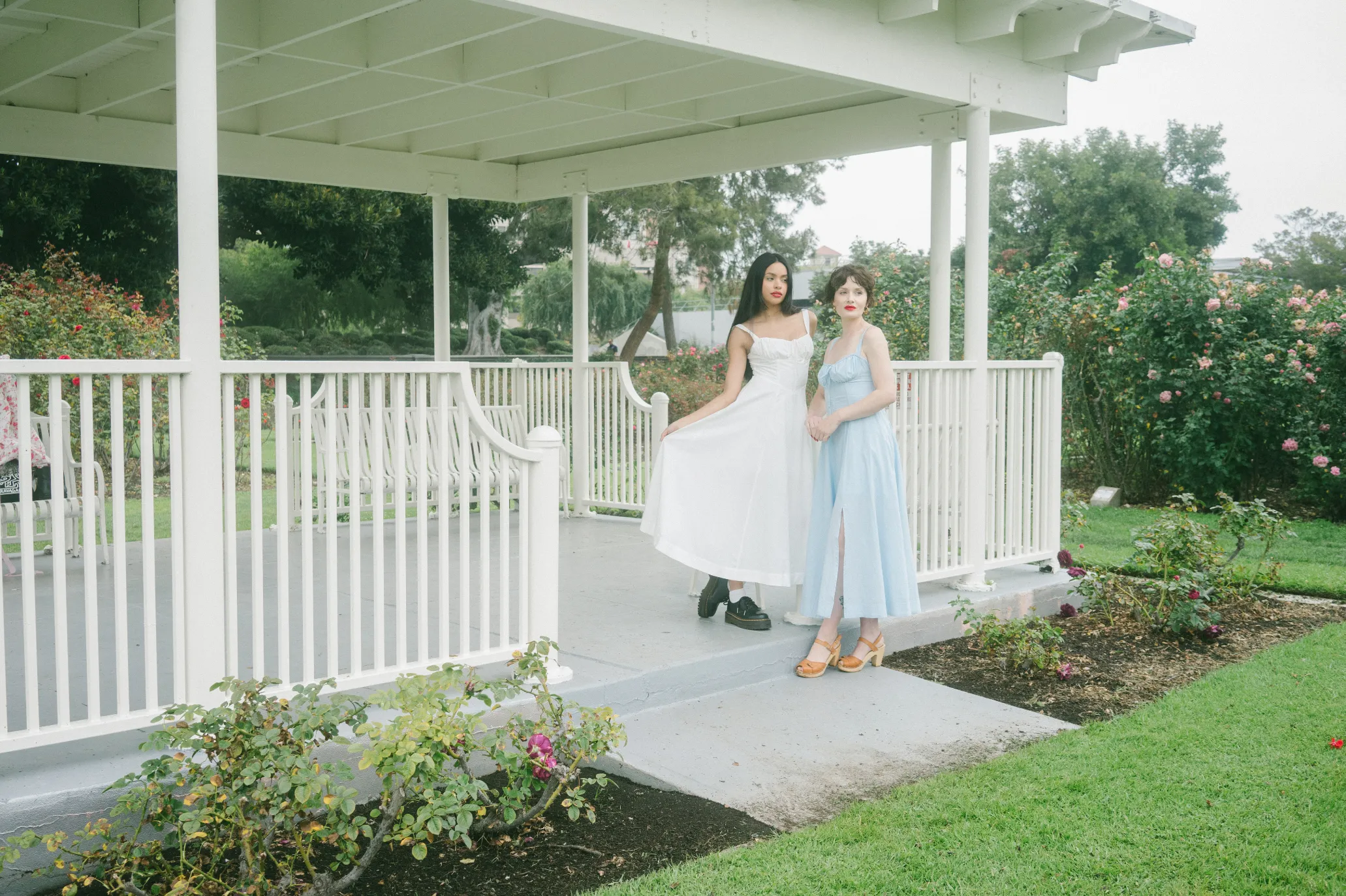 Josephine Dress in Sky