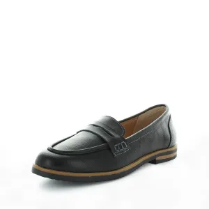 JUST BEE Women's CANGELA Loafers / Slip ons Black/Black 40EU