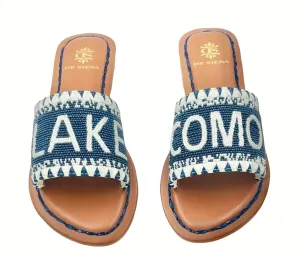 LAKE COMO BEADED DÉGRADÉ RESORT SLIDES