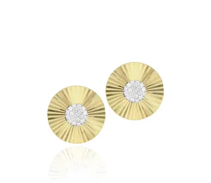 Large Aura Stud Earrings