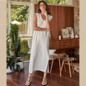Lorna Midi Dress Ivory