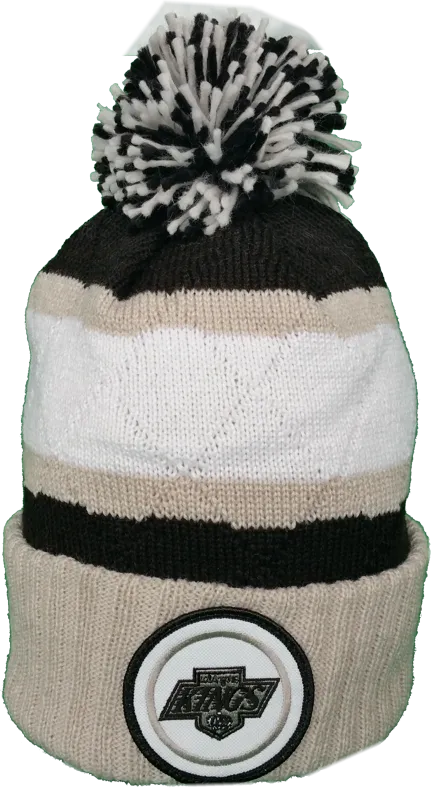 Los Angeles Kings Vintage Mitchell & Ness High Five NHL Pom Toque