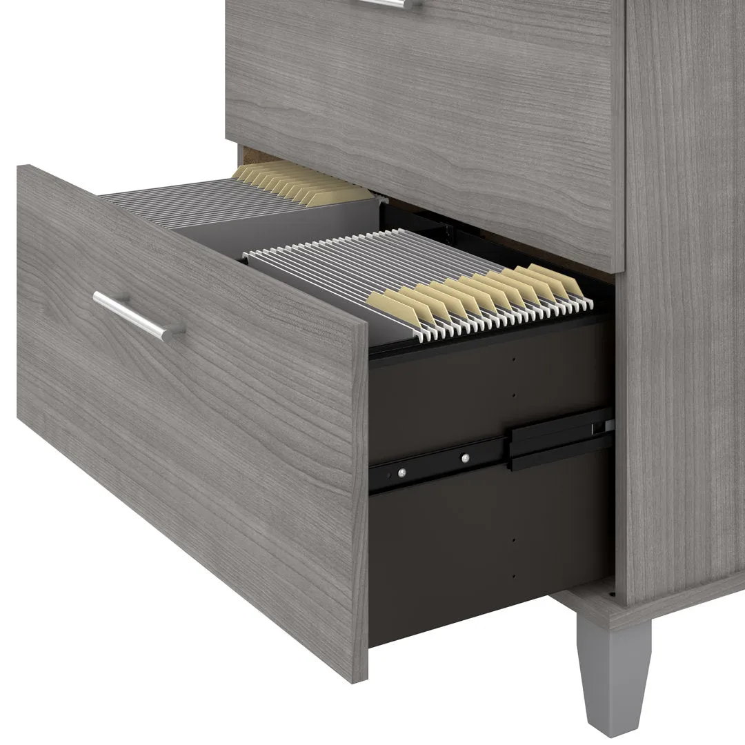Magomed 2-Drawer Lateral Filing Cabinet Gracie Oaks Color: Platinum Gray