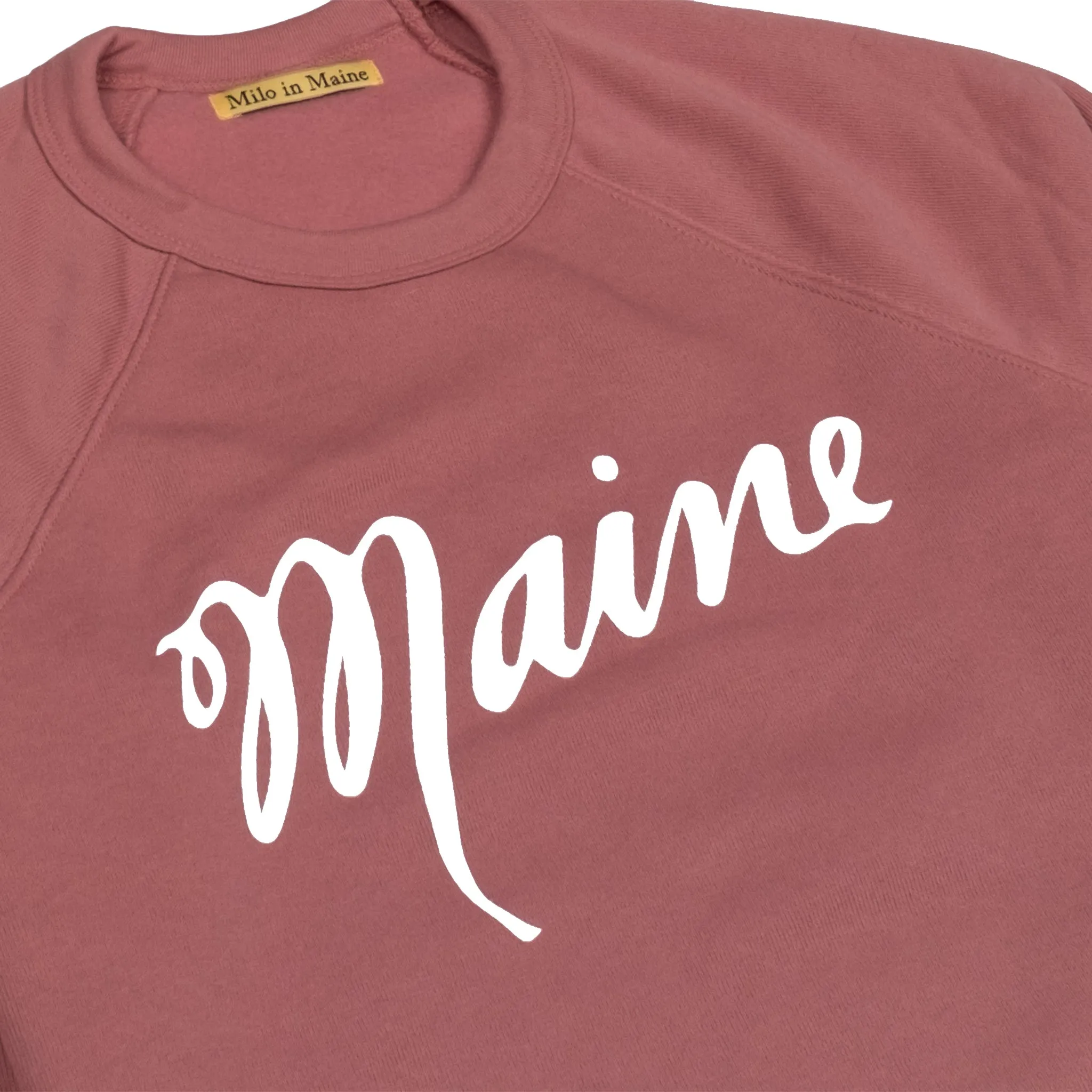 Maine Raglan Sweatshirt