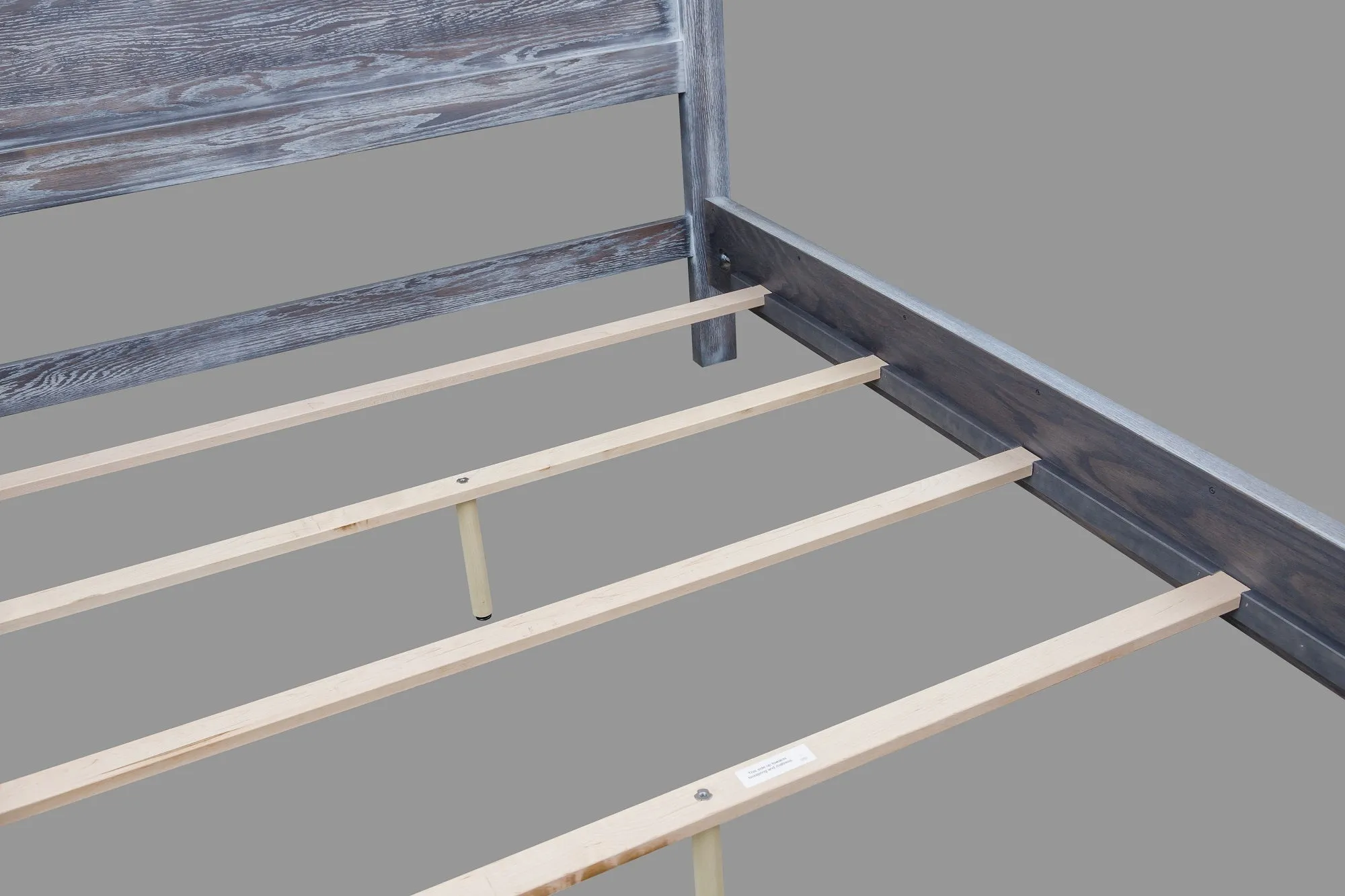 Manor - Solid Wood Panel Bed w/ Optional Underbed Storage