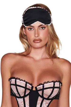 MARILYN EYE MASK - BLACK