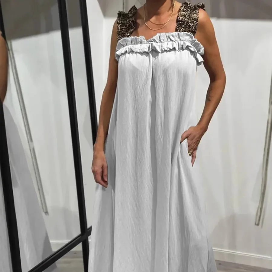 Maybel | Casual Sleeveless Maxi Dress with Pockets