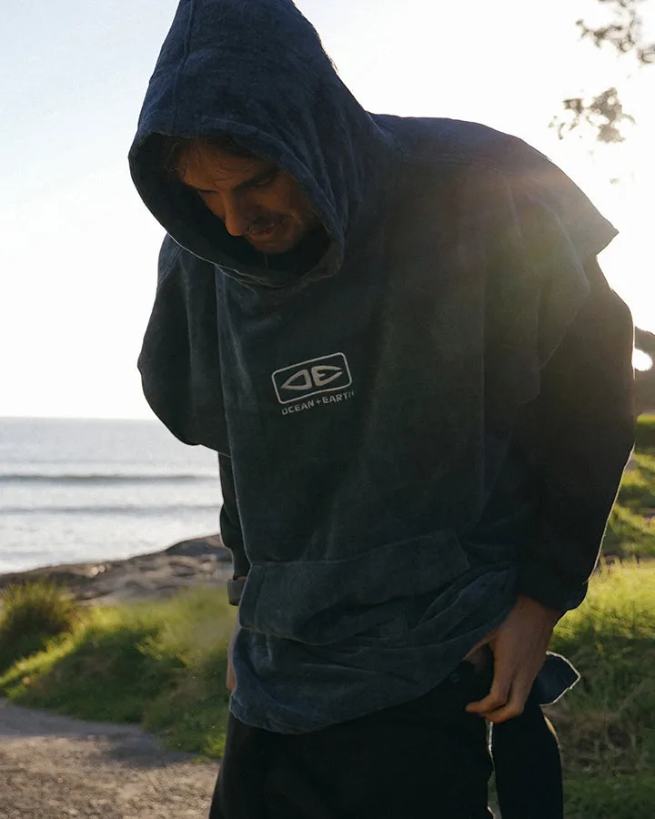 Mens Corp Hooded Poncho