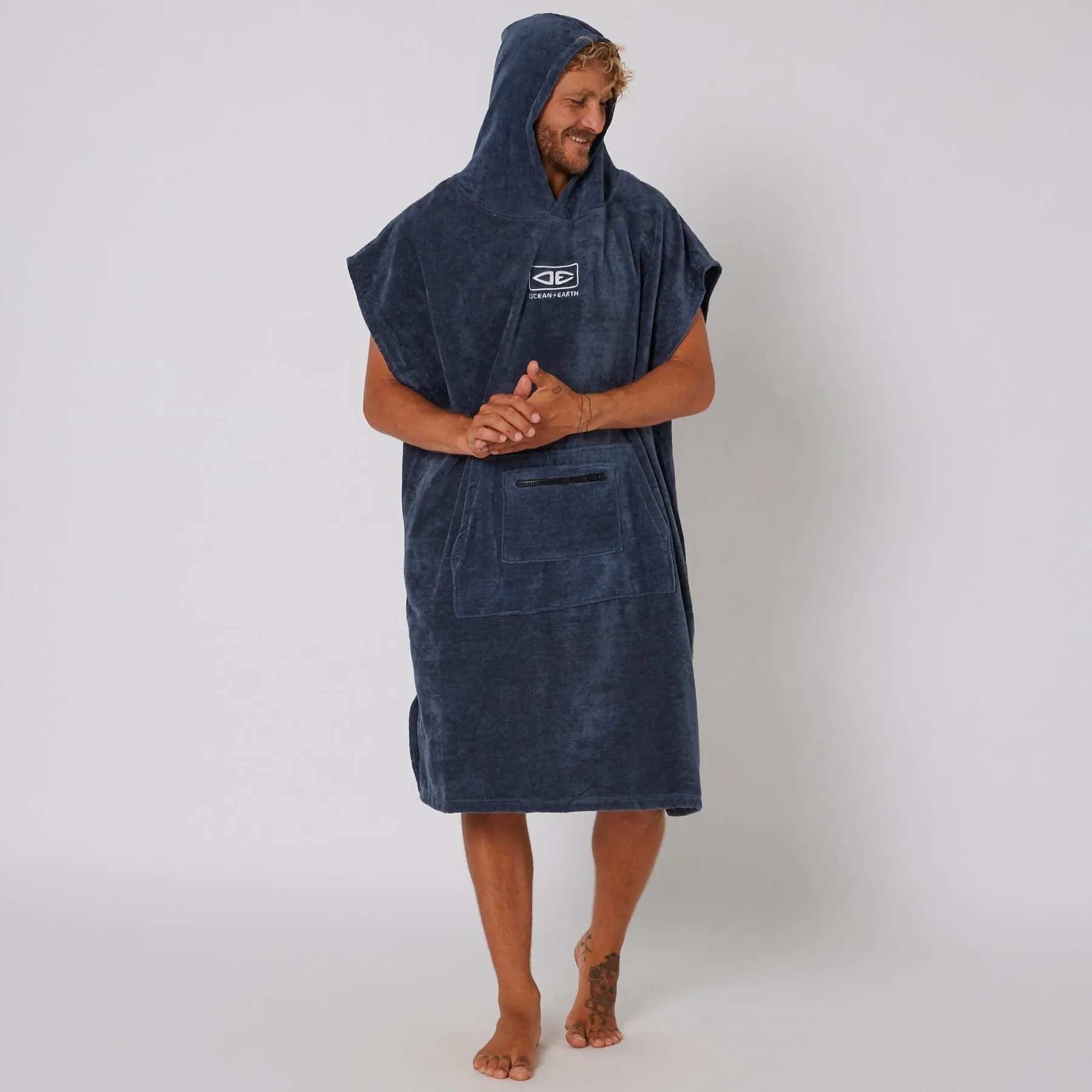 Mens Corp Hooded Poncho