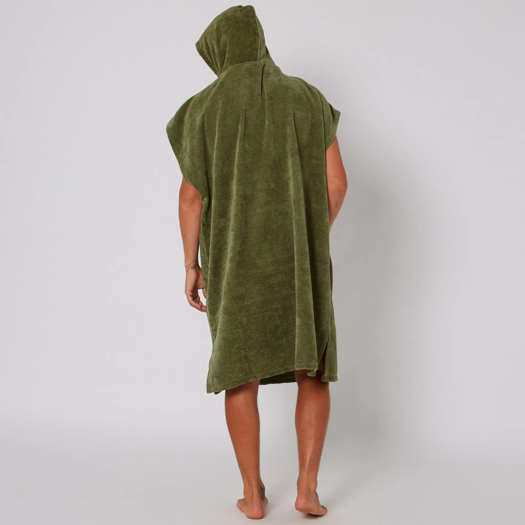 Mens Corp Hooded Poncho