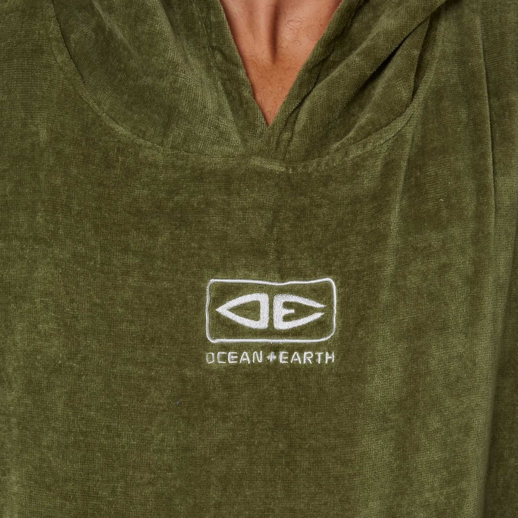 Mens Corp Hooded Poncho