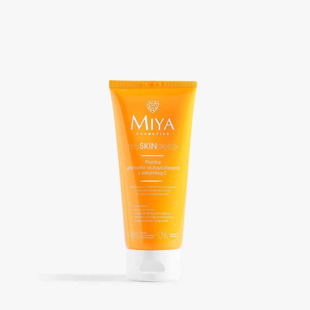 MIYA Cosmetics mySKINdetox Deep cleansing foam with vitamin C 100ml