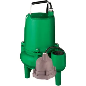 MSP40M110 Pentair Myers Submersible Sewage Pump (4/10 HP, 1 Phase, 115 Voltage, 10' Cord Length, 2" Discharge, Manual Switch)