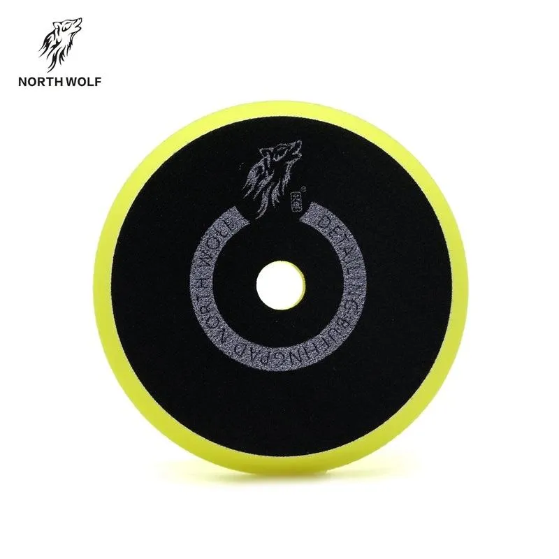 North Wolf DA Yellow Polishing Foam  Pad, 6"