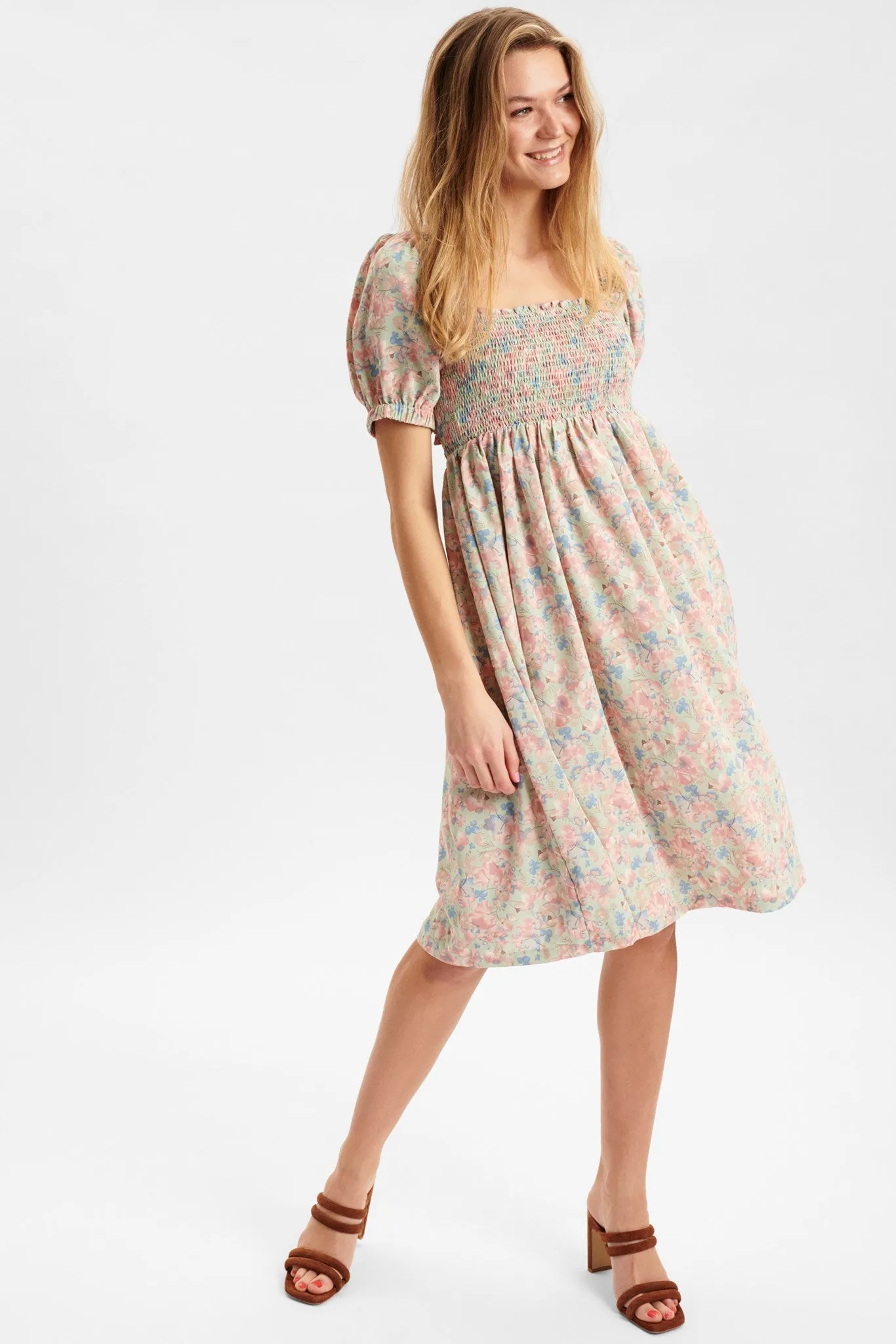 NUGITT DRESS - Sea Foam