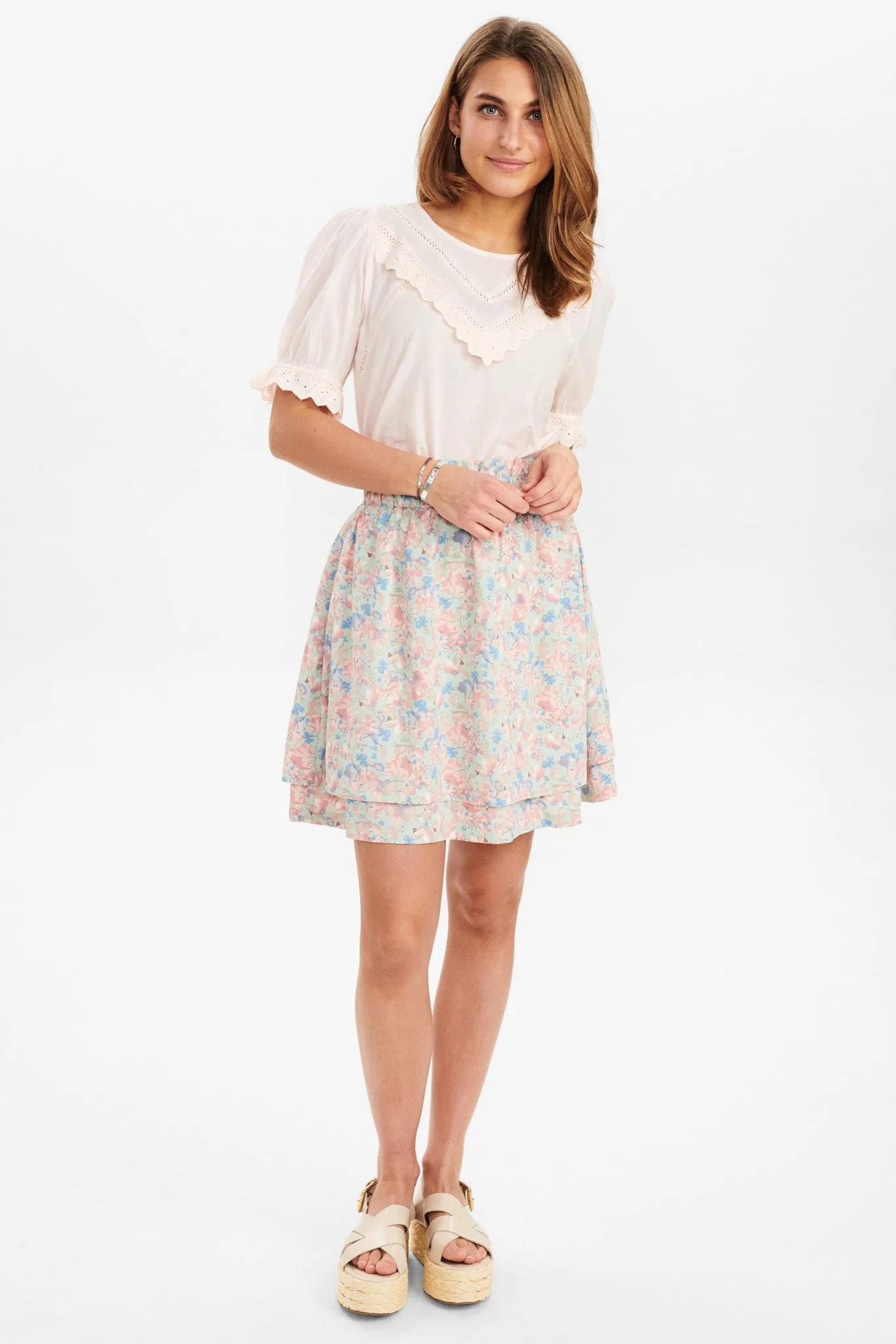 NUGITT SKIRT - Sea Foam