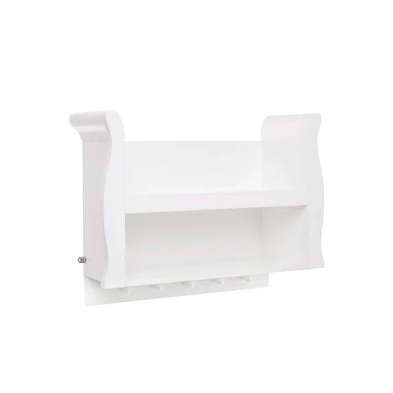 Obaby Stamford Classic Sleigh 7 Piece Room Set - White
