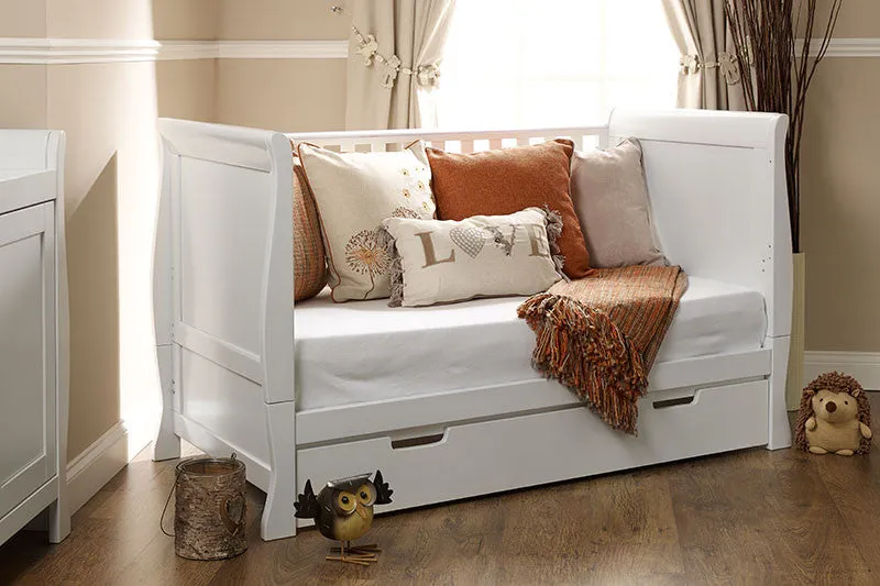 Obaby Stamford Classic Sleigh 7 Piece Room Set - White