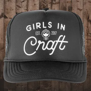 OG Logo Foam Trucker Hat-Black/White