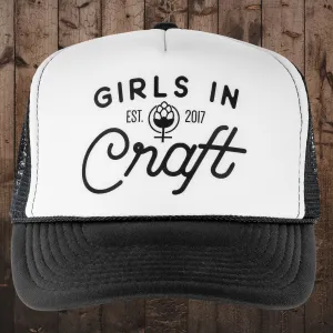 OG Logo Foam Trucker Hat-Black/White/Black