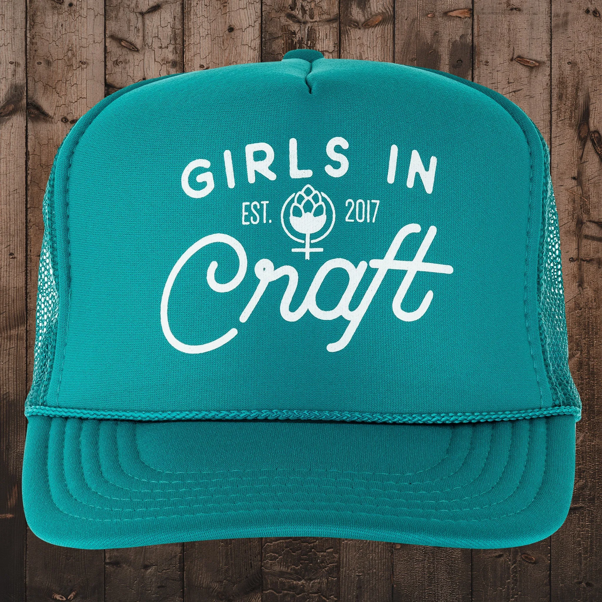 OG Logo Foam Trucker Hat-Jade