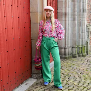 Pantalon groen