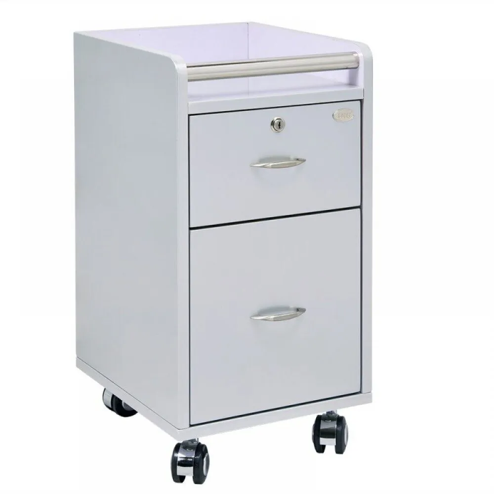 Pedicure Manicure Trolley Cart - Grey by DIR Salon Furniture