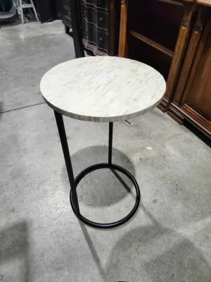 Pier 1 Imports - Mother-of-Pearl Round C-Table