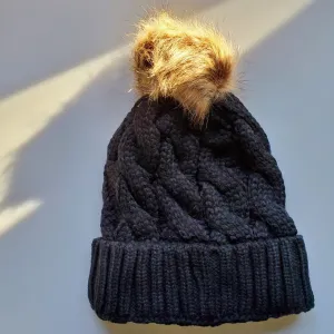 Pom Pom Toque - Black