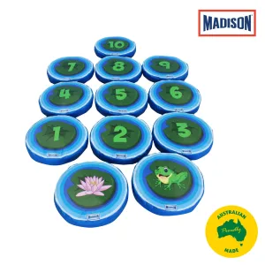 PP930 – Madison Leap Frog Lily Pad – Set of 12