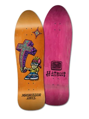 **Pre-Order** H-STREET TONY MAGNUSSON CHRIS DYER SE KID'N'CROSS 9.75" SKATEBOARD DECK