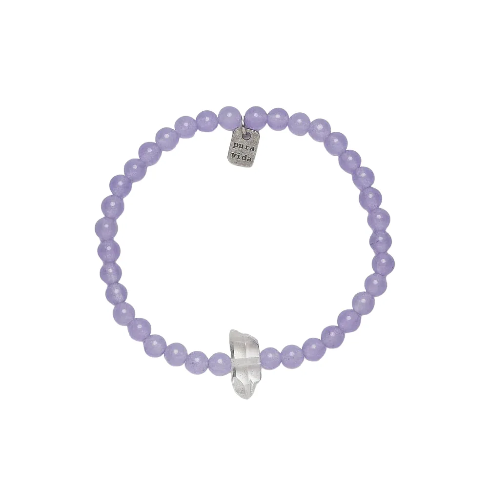 Pura Vida Intention Stretch Bracelet