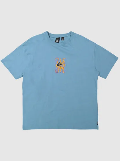Quiksilver Trident SS Tee - Adriactic Blue