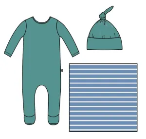 RAGS Essential Newborn Bundle - Teal