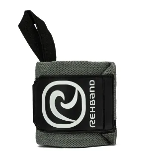 Rehband 18" X-RX Wrist Wraps - Steel Grey