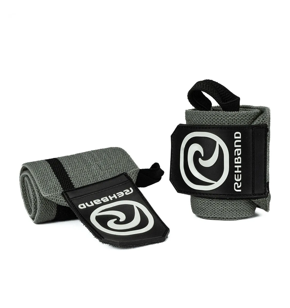 Rehband 18" X-RX Wrist Wraps - Steel Grey