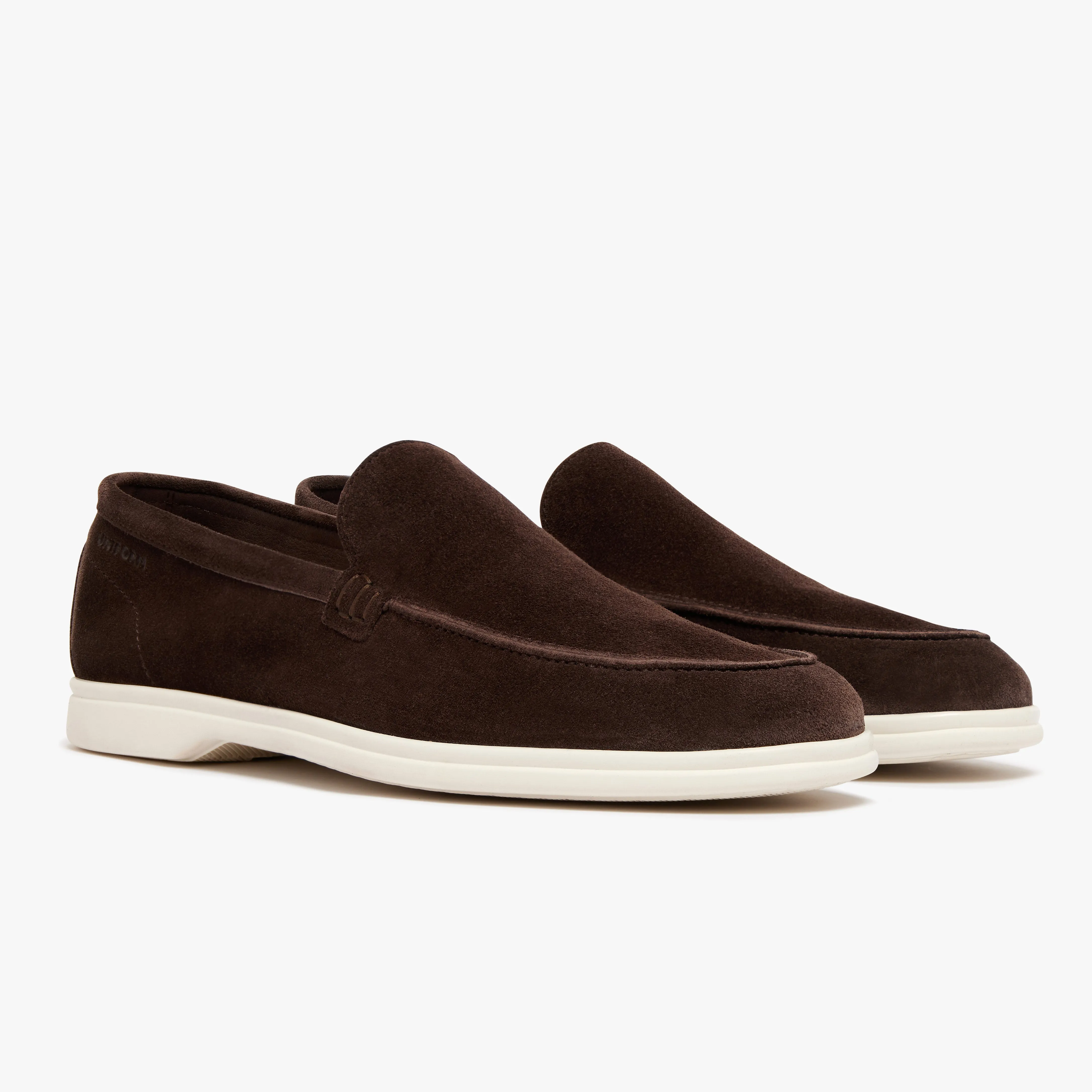 Relaxed Loafer Chocolate Suede Mens