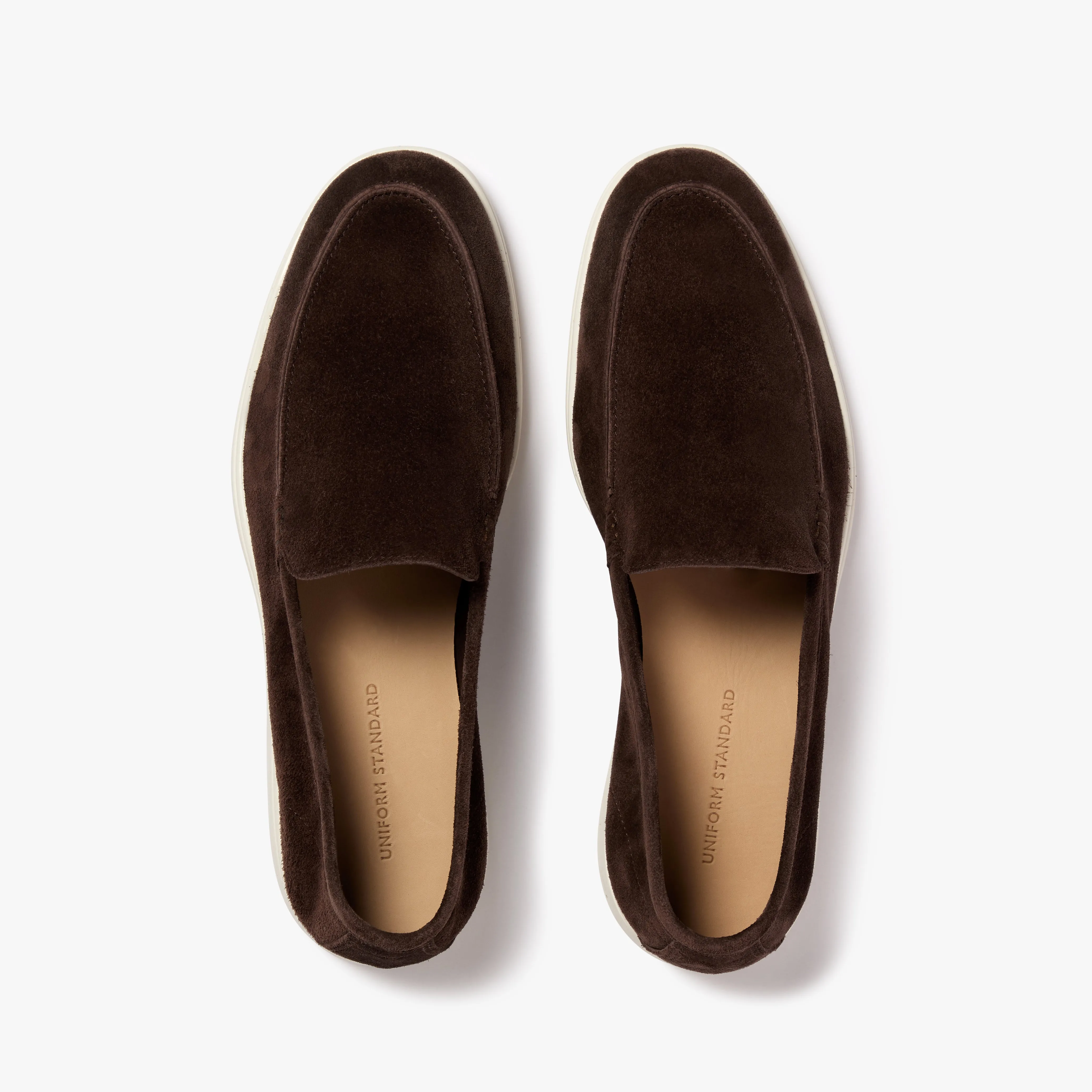 Relaxed Loafer Chocolate Suede Mens