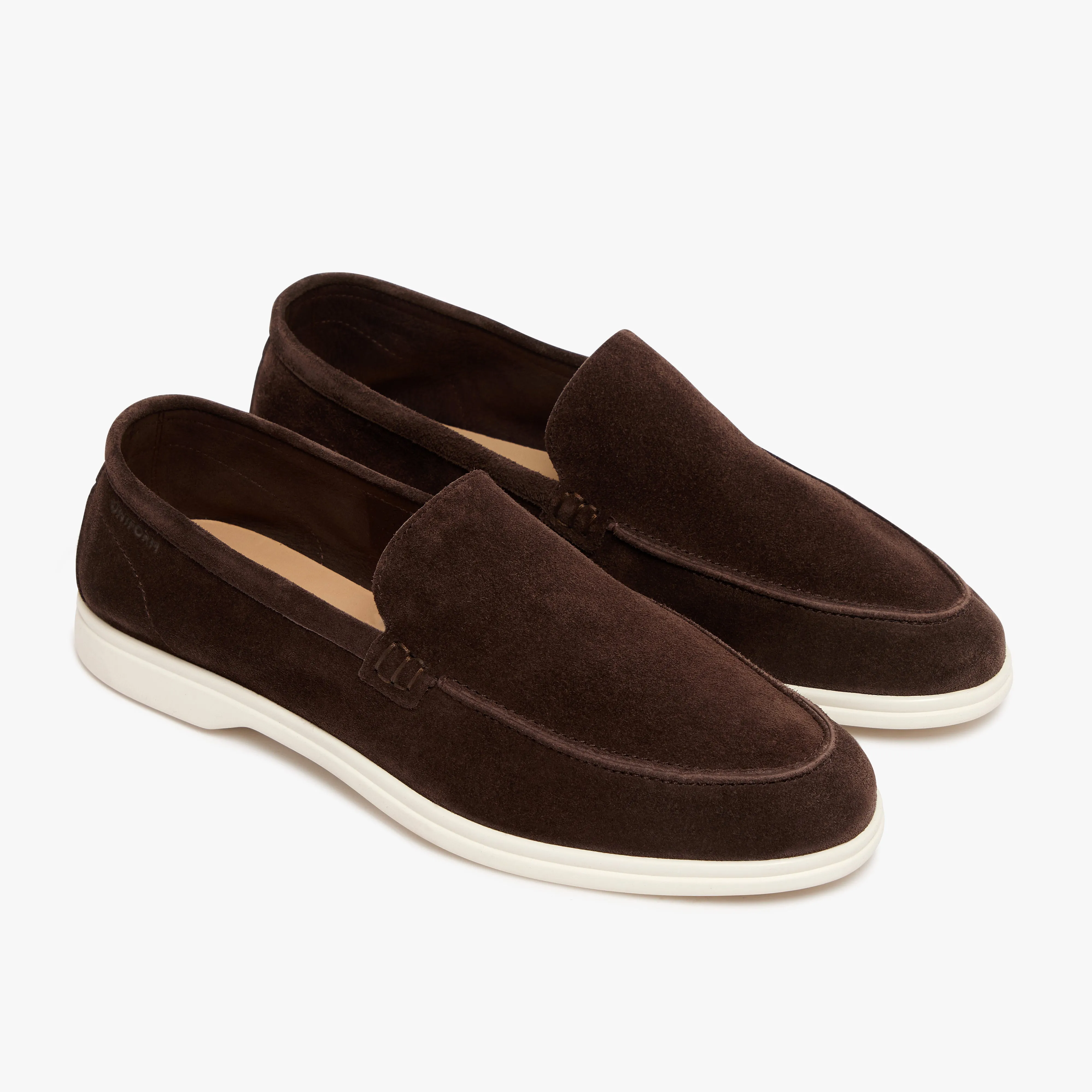 Relaxed Loafer Chocolate Suede Mens