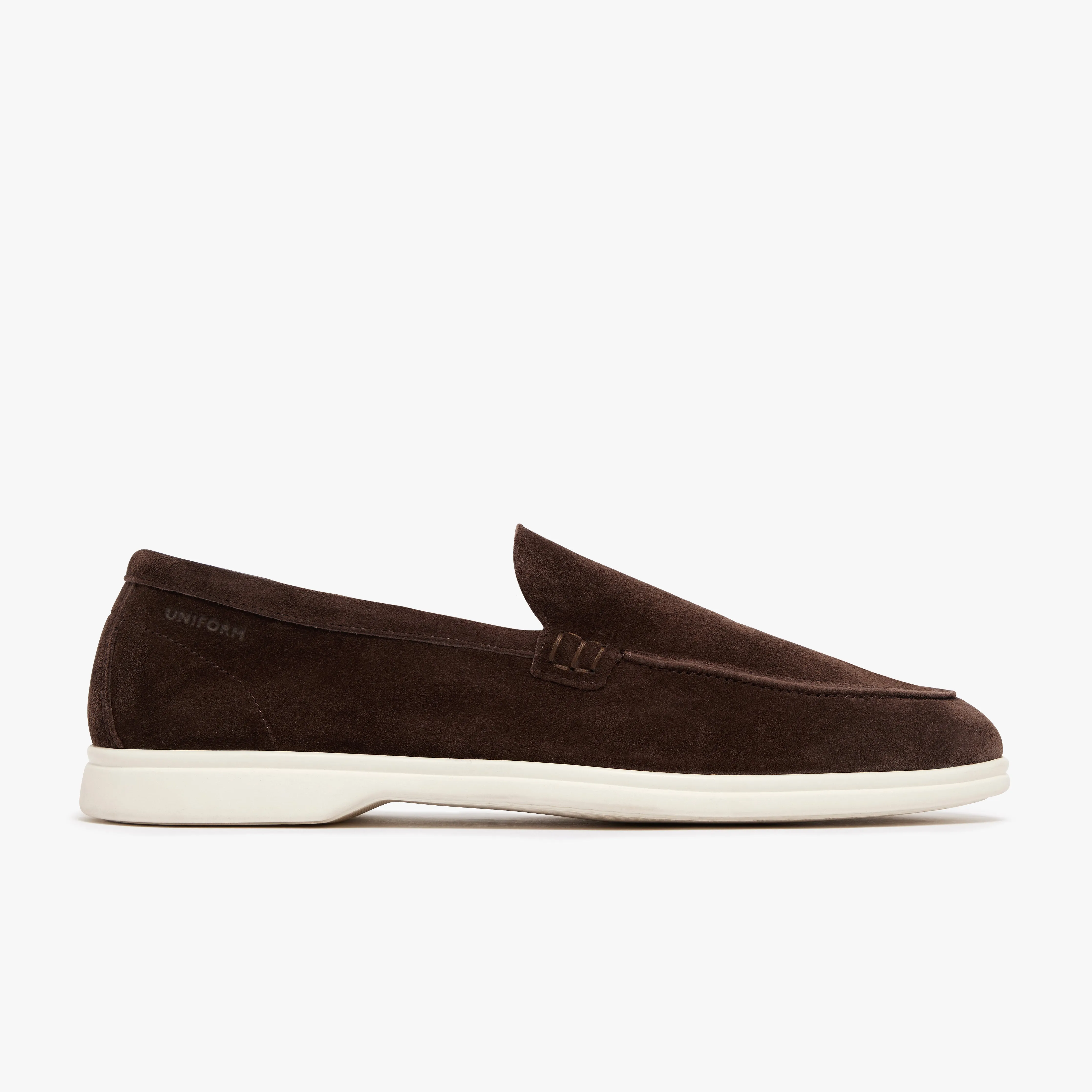 Relaxed Loafer Chocolate Suede Mens
