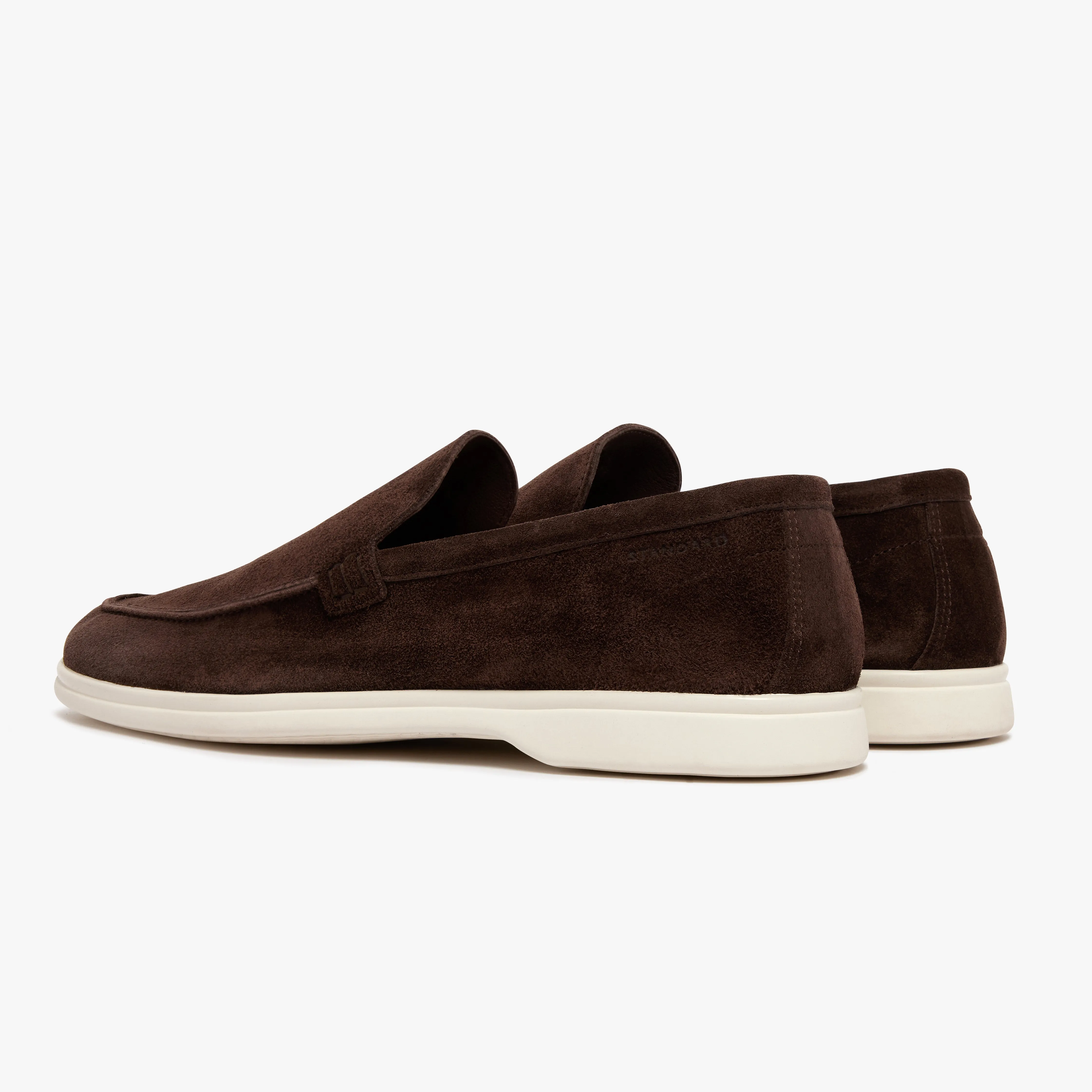 Relaxed Loafer Chocolate Suede Mens