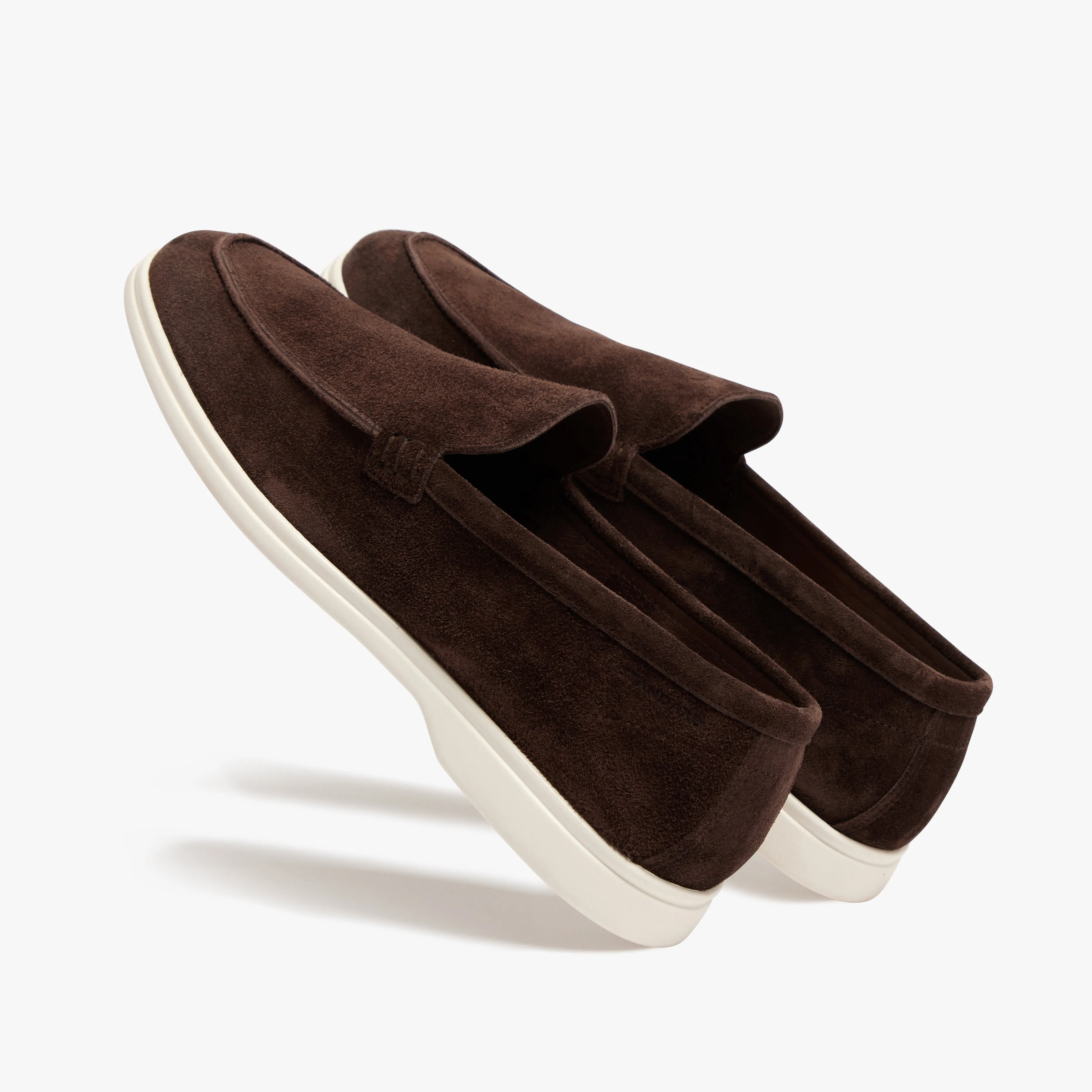Relaxed Loafer Chocolate Suede Mens