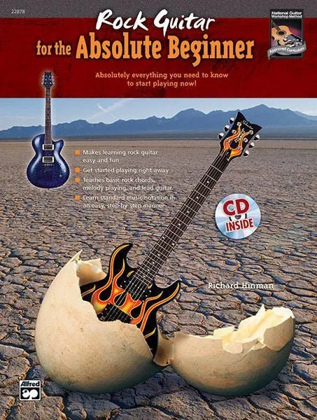 Rock Guitar for the Absolute Beginner (Book & CD)