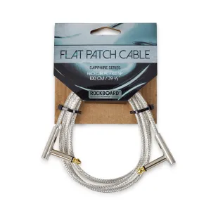 RockBoard SAPPHIRE Series Flat Patch Cable, 100 cm / 39 3/8"