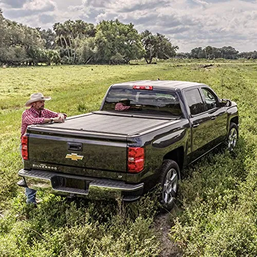Roll N Lock M-Series Retractable Truck Bed Tonneau Cover | LG531M | Fits 2016 - 2023 Toyota Tacoma (w/o OE track system or Trail Edition) 6' 2" Bed (73.7")