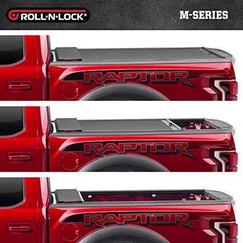 Roll N Lock M-Series Retractable Truck Bed Tonneau Cover | LG531M | Fits 2016 - 2023 Toyota Tacoma (w/o OE track system or Trail Edition) 6' 2" Bed (73.7")